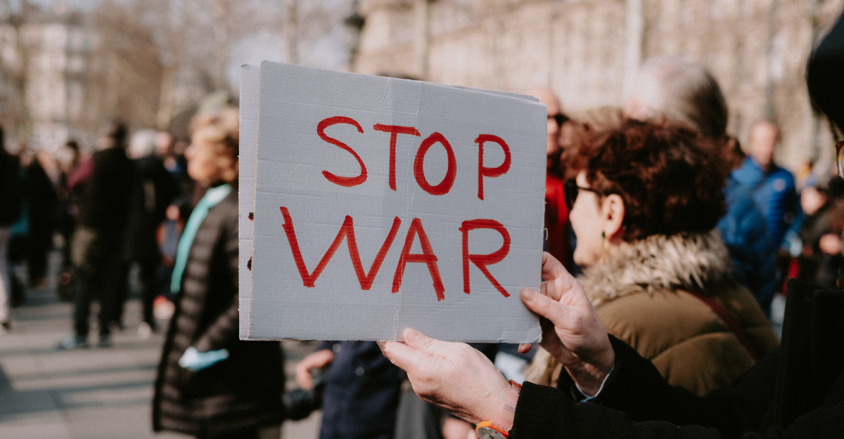 stop-war-sign-in-the-middle-of-a-war-protest-is-the-mental-health-of-millennials-declining-iMind-Mental-Health-Solutions
