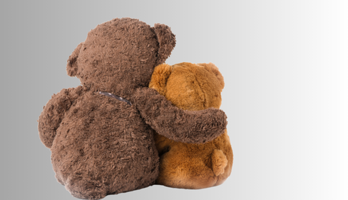 two-teddy-bears-one-bigger-and-one-smaller-with-big-ones-arm-around-the-small-one-and-both-facing-away-from-the-camera-what-is-limerence-iMind-Mental-Health-Solutions-1